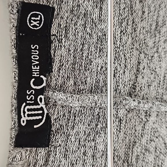 NWOT-Miss Chievous- Women's V-neck Sweater - Picture 3 of 7